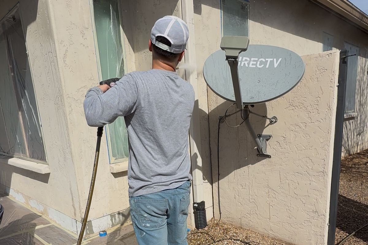 House and Driveway Wash